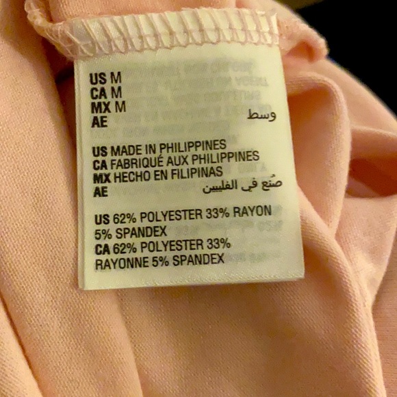 Maison Jules pink top M NWT - Picture 5 of 5